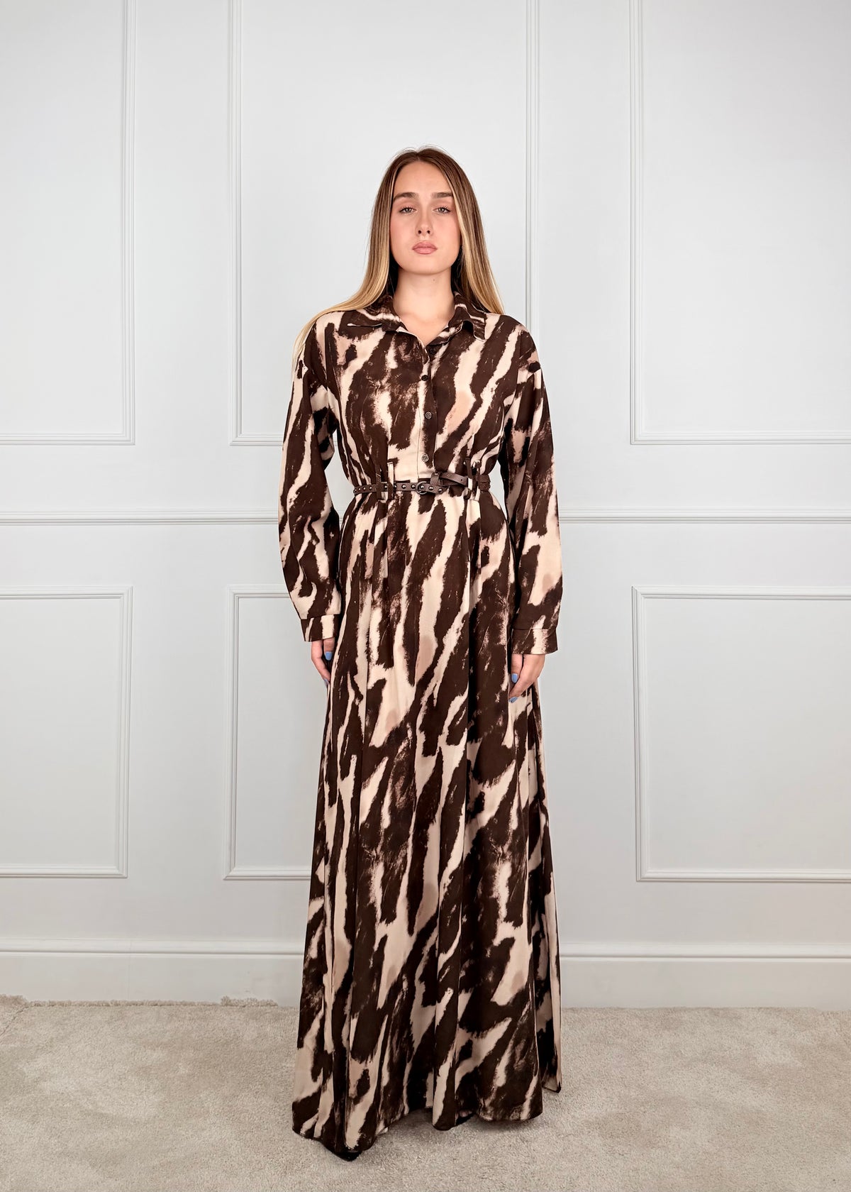 NC8339 - MY-D ABITO  ANIMALIER STRIATO
