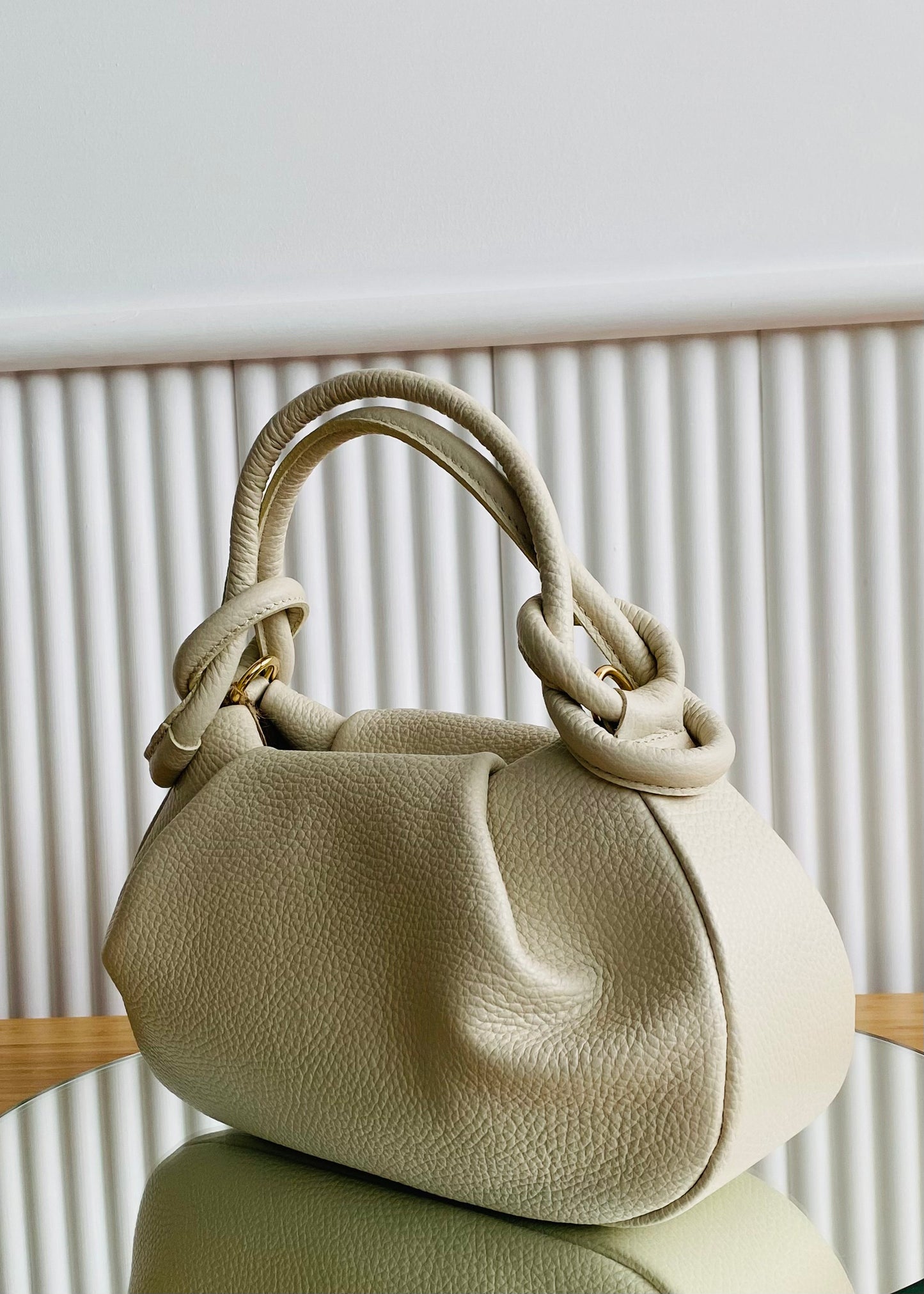 BRS • BORSA NORA VERA PELLE CON TRACOLLA
