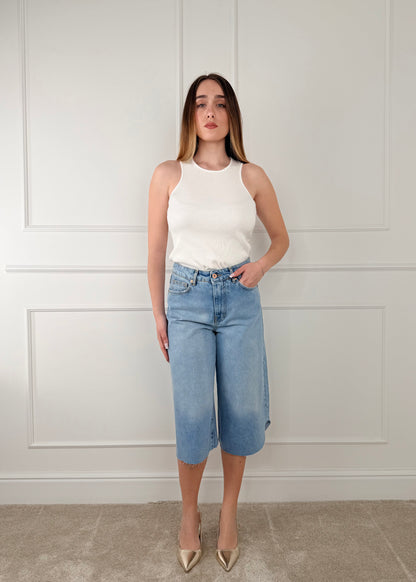 CJ12730 - TENSIONE IN BERMUDA IN DENIM