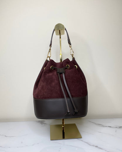 BRS487 - BORSA SECCHIELLO VERA PELLE