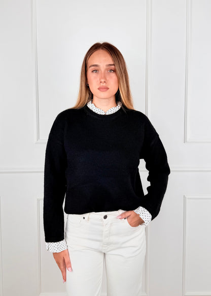 BD200A - MAGLIA DETTAGLIO POIS