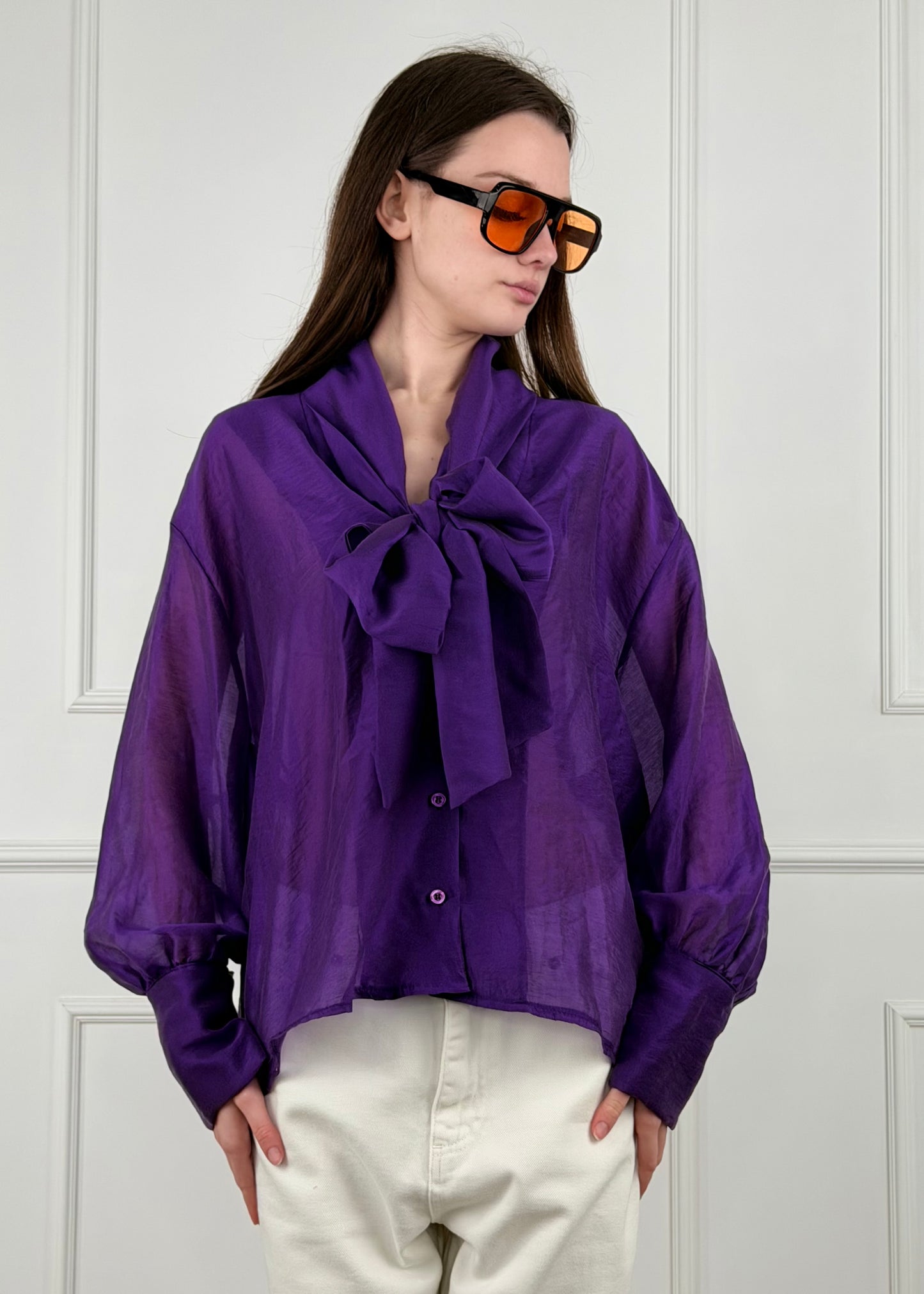 PE260140 -  TENSIONE IN CAMICIA CON FIOCCO