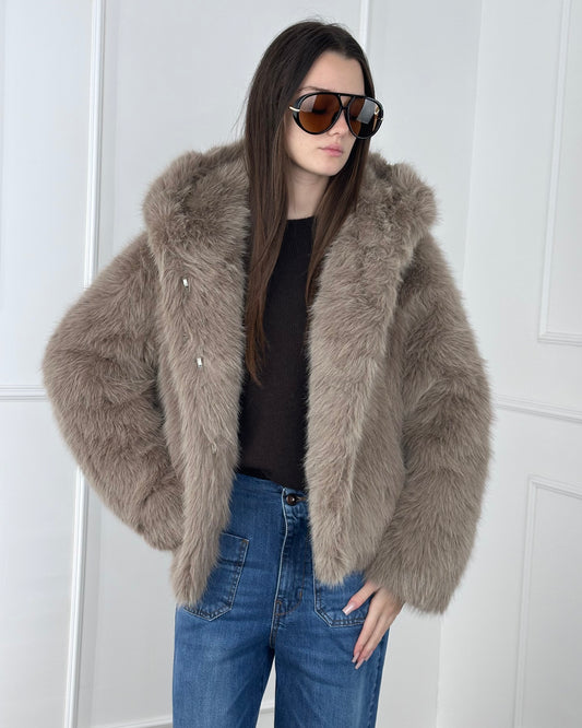 F075 - ECOFUR CON CAPPUCCIO