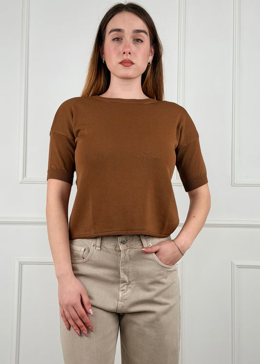 I92562 - BREND MAGLIA IN FILO DI VISCOSA