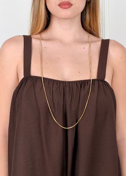 CLN • COLLANA FILO DORATO
