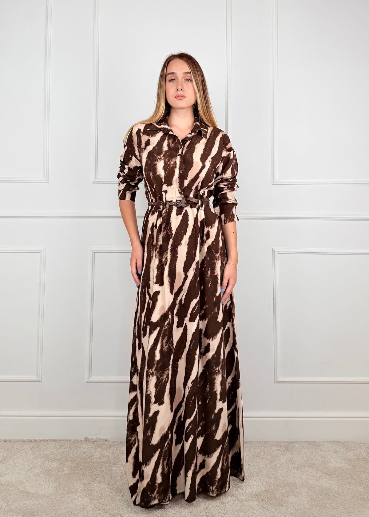 NC8339 - MY-D ABITO  ANIMALIER STRIATO
