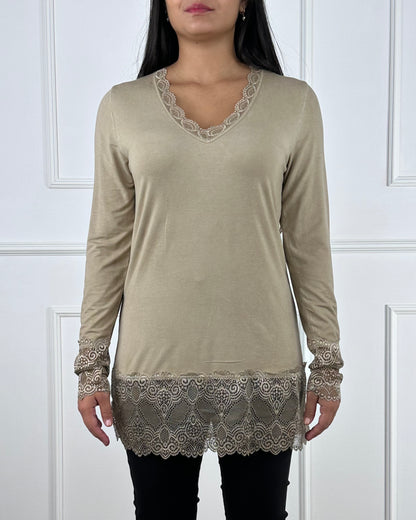 MAGLIA MERLETTO 1900