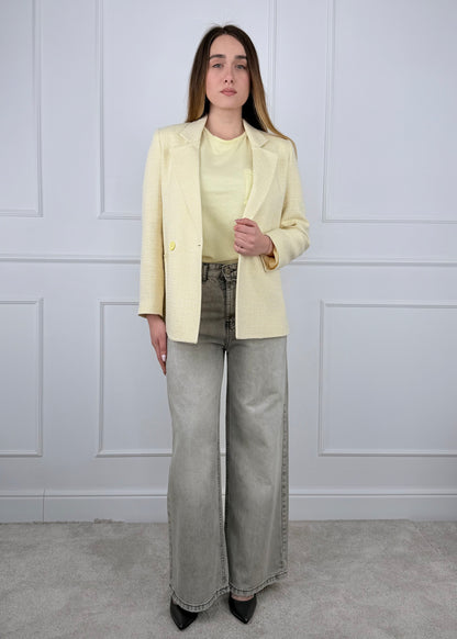 G781143 - BREND DENIM PALAZZO GRIGIO