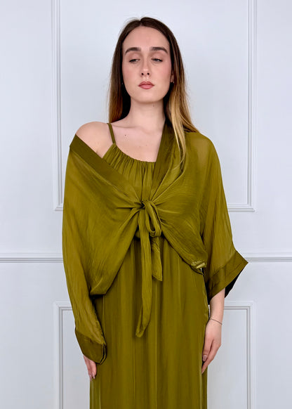 BH7138 - BOLERINO IN MISTO SETA E VISCOSA