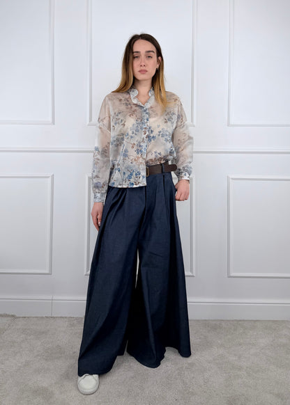 33670 - GONNA PANTALONE IN DENIM