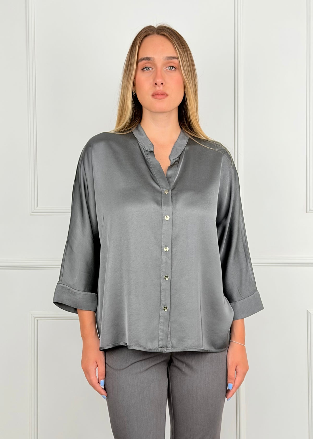 FLC484C22R - MY-D CAMICIA SATIN OVER