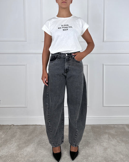 W25P389 - TENSIONE IN DENIM BALLOON