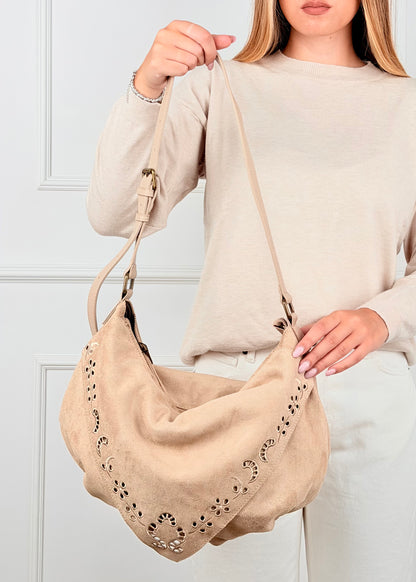 BRS. BORSA RICAMI - EFFETTO SUEDE