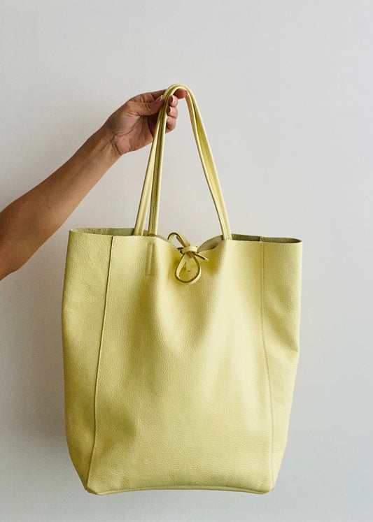 BRS450 SHOPPER BAG IN VERA PELLE
