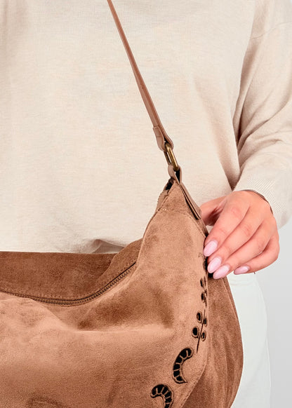 BRS. BORSA RICAMI - EFFETTO SUEDE