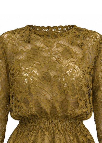 60146WF26 - GIORGIA & J. BLUSA IN PIZZO FLOREALE