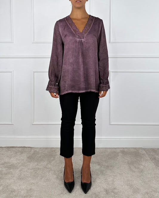 AI25582CAMP - TENSIONE IN PANTALONE MINI FLARE