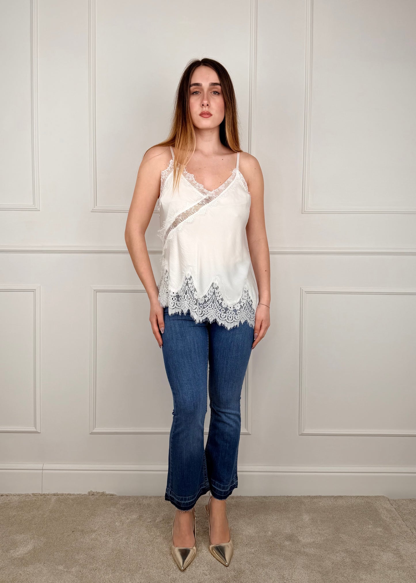 G780137 - BREND DENIM MINI FLARE