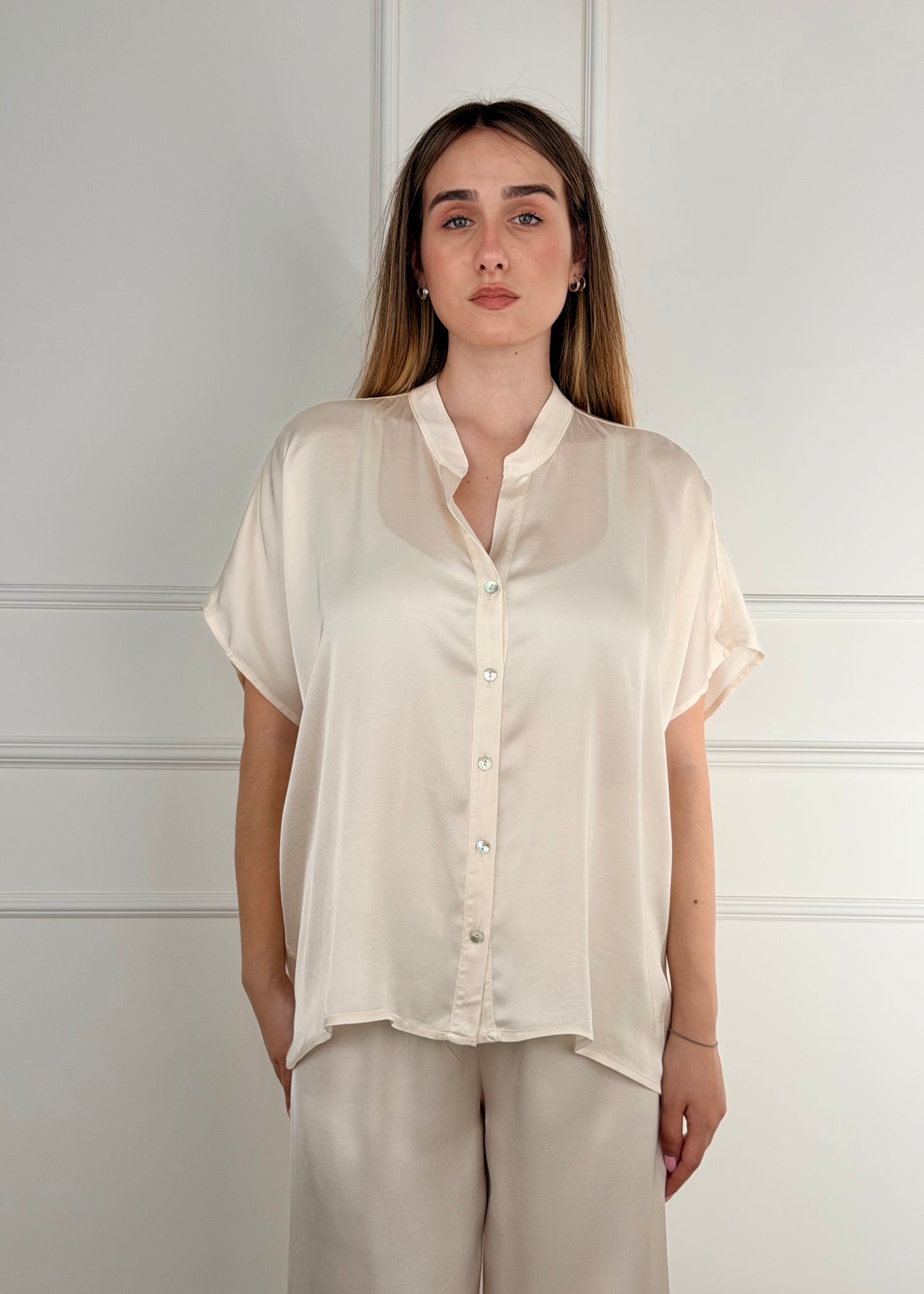F5039C05QPE26 - TENSIONE IN CAMICIA IN VISCOSA