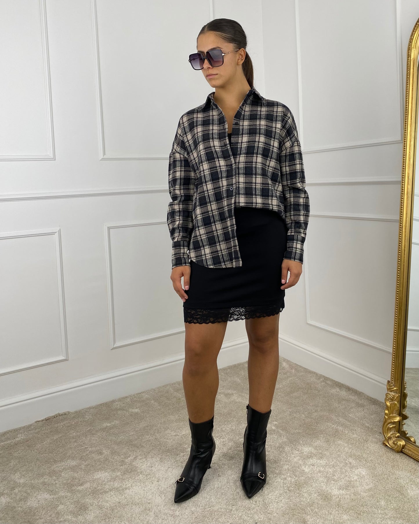 C28516 - CAMICIA IN FLANELLA CHECK