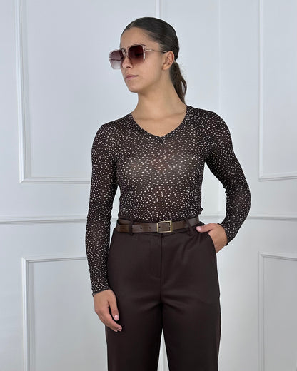 82750 - MAGLIA MISTO CASHMERE FANTASIA