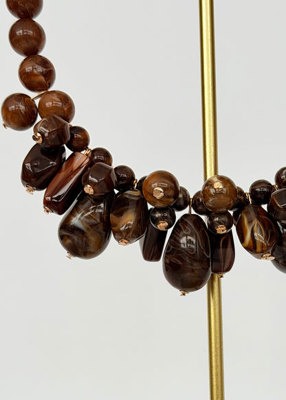 CLN COLLANA  GIROCOLLO CON PIETRE