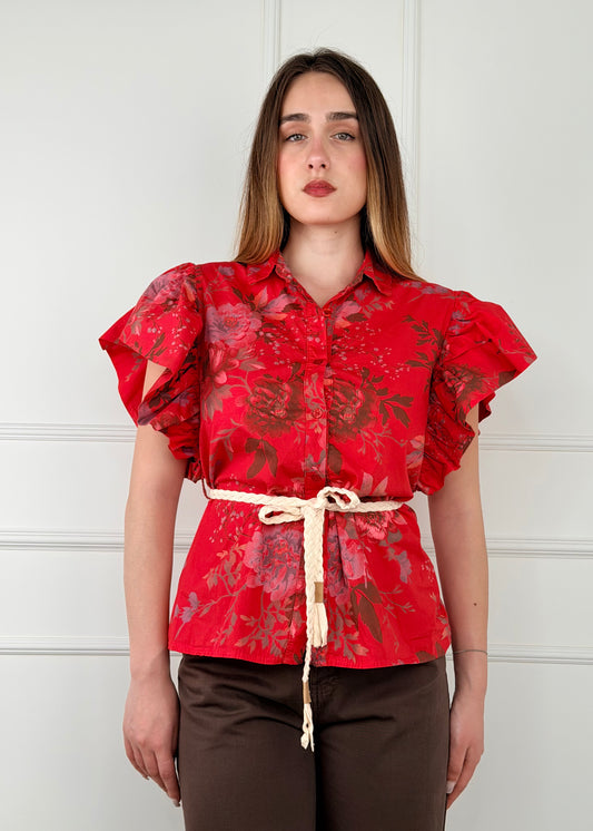 A8262C12 - CAMICIA FANTASIA FLOREALE