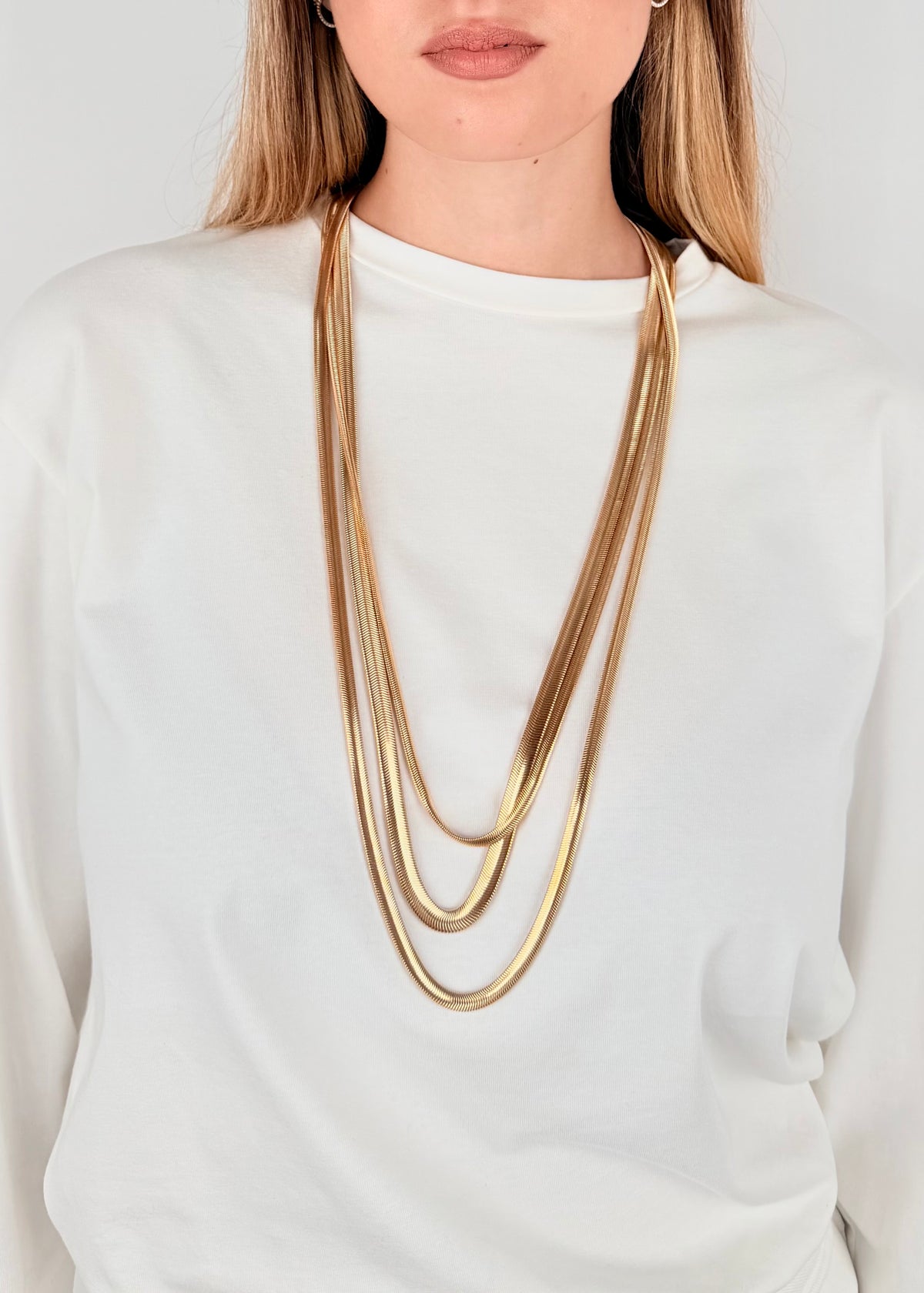 CLN • COLLANA  TRIO GOLD