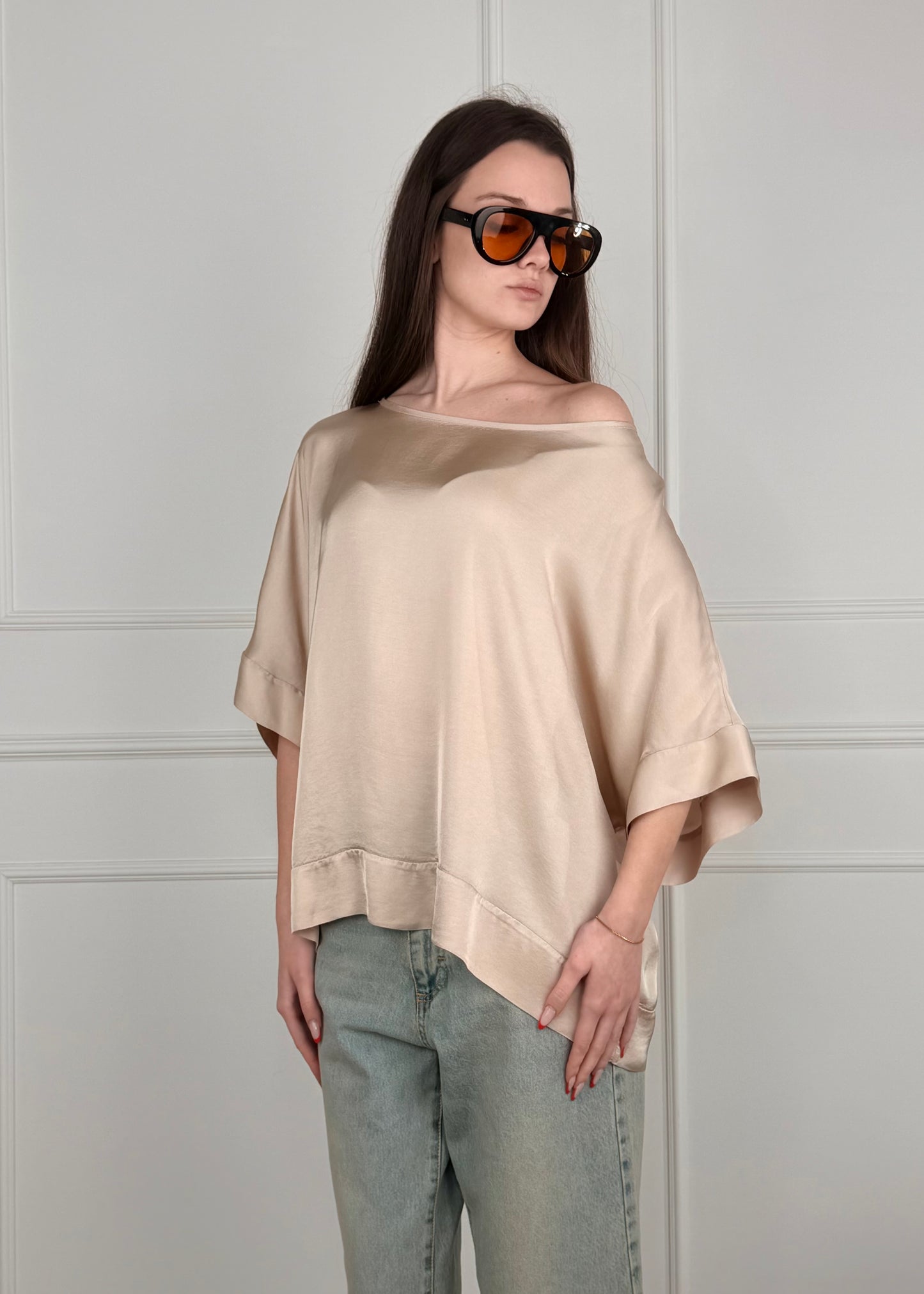 F5293B05QPE26 - TENSIONE IN BLUSA IN VISCOSA