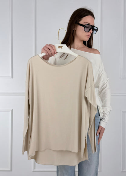 19583 - T-SHIRT IN VISCOSA