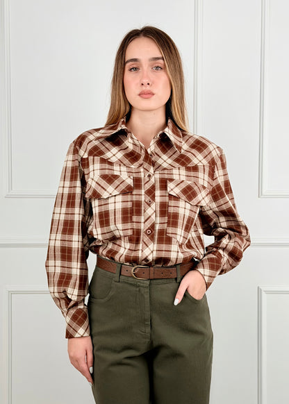 C29040 - BREND CAMICIA TASCHE CHECK