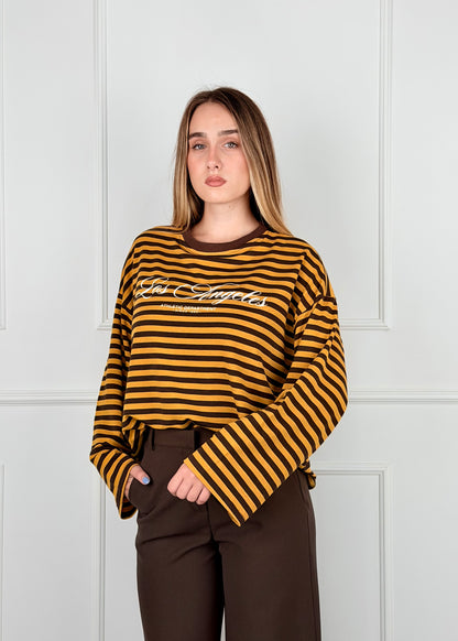 H522677S - BREND MAGLIA A RIGHE LOS ANGELES