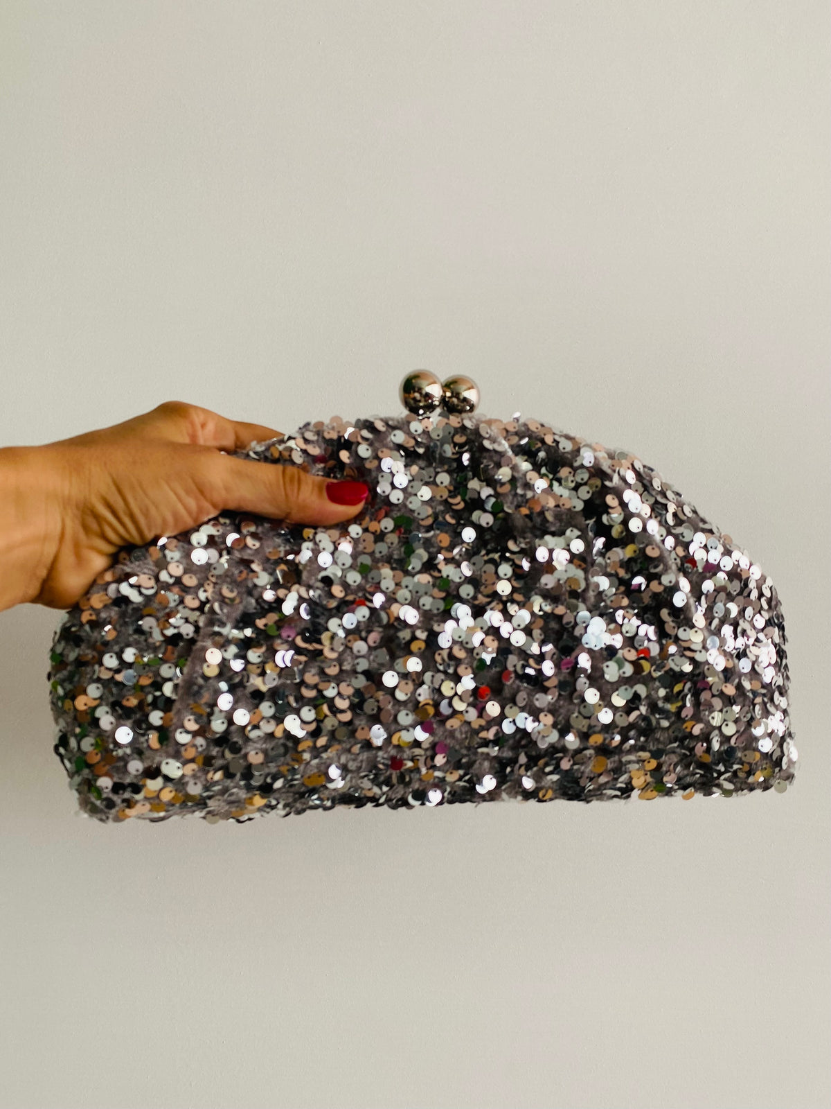 BRS • BORSA LAURA PAILLETTES CON TRACOLLA