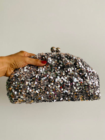 BRS • BORSA LAURA PAILLETTES CON TRACOLLA