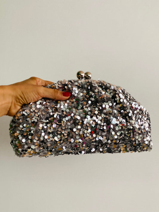 BRS • BORSA LAURA PAILLETTES CON TRACOLLA
