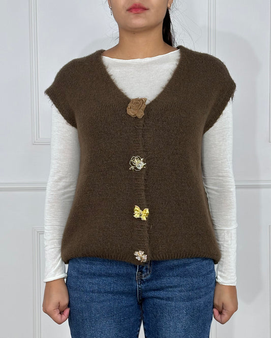 LY001 - GILET CON SPILLE