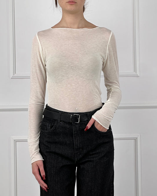 TENSIONE IN MAGLIA MISTO CASHMERE 100AI24