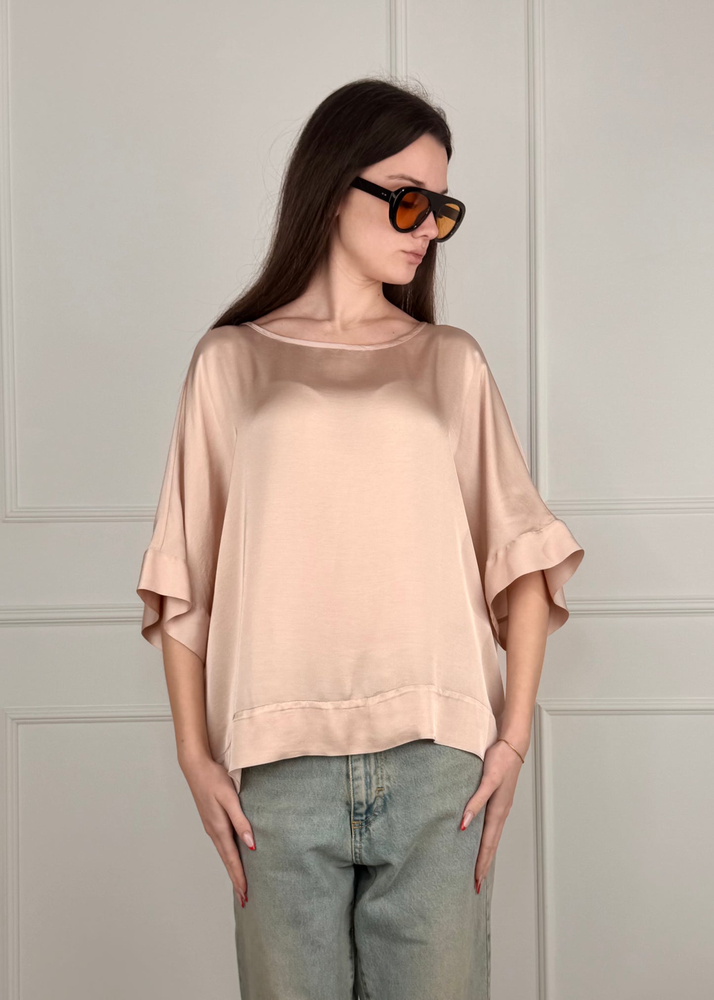F5293B05QPE26 - TENSIONE IN BLUSA IN VISCOSA