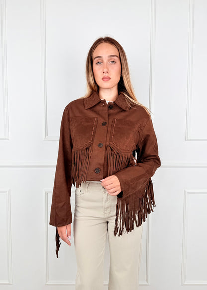 V11125 - GIACCA EFFETTO SUEDE