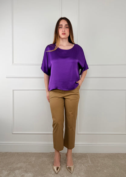 G434B05Q - TENSIONE IN BLUSA IN VISCOSA CON BOTTONI