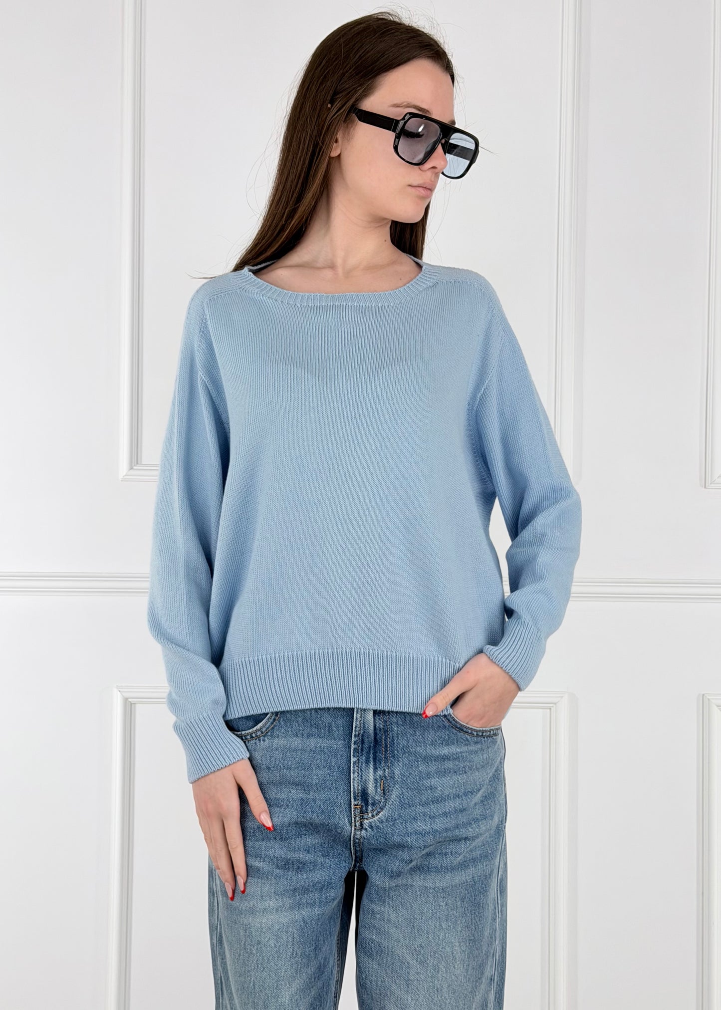 U2082633 BREND MAGLIA IN FILO DI COTONE