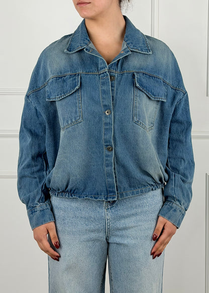 20809 - BOMBER IN DENIM