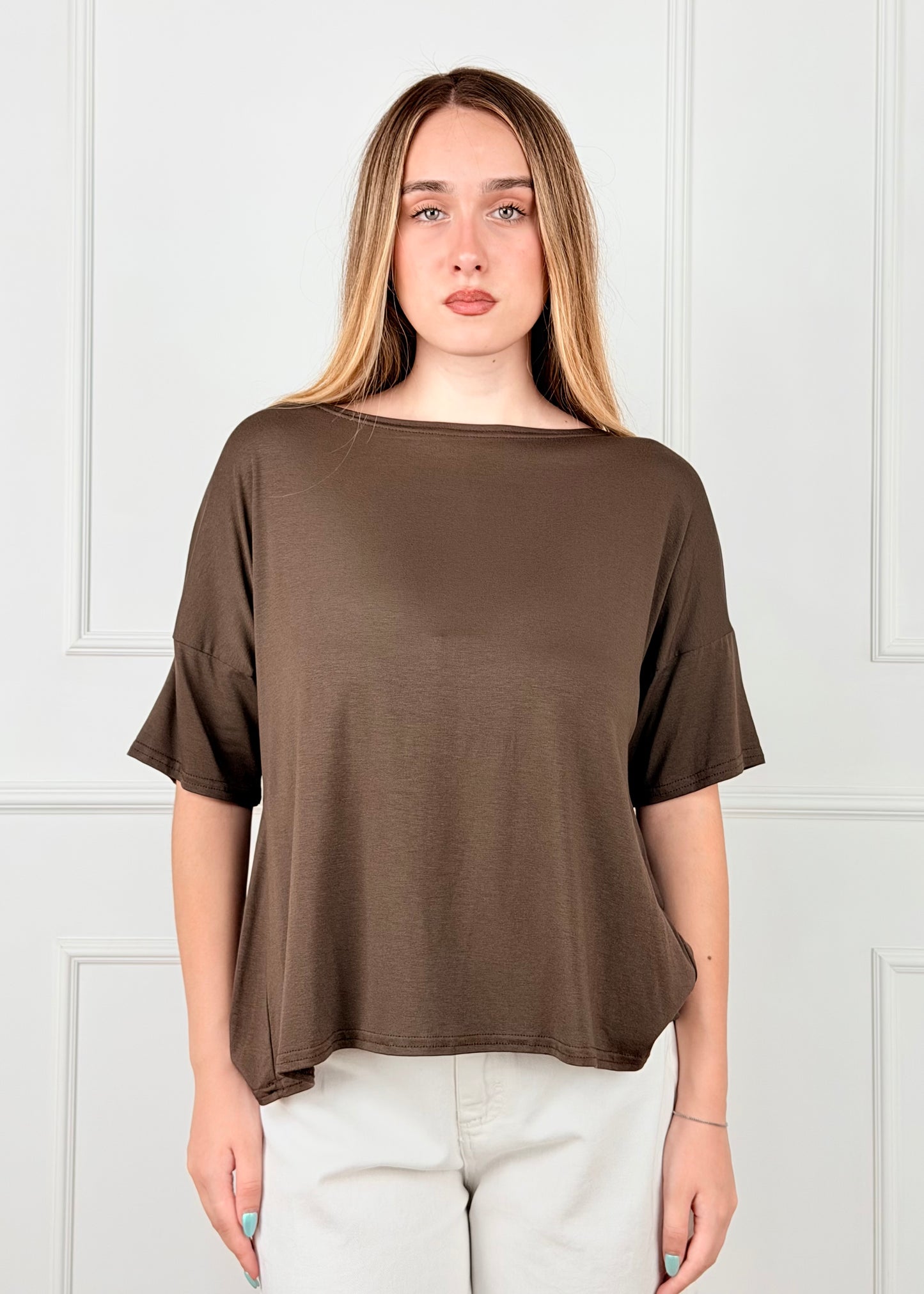 OG99924 - MY-D MAGLIA IN JERSEY DI VISCOSA