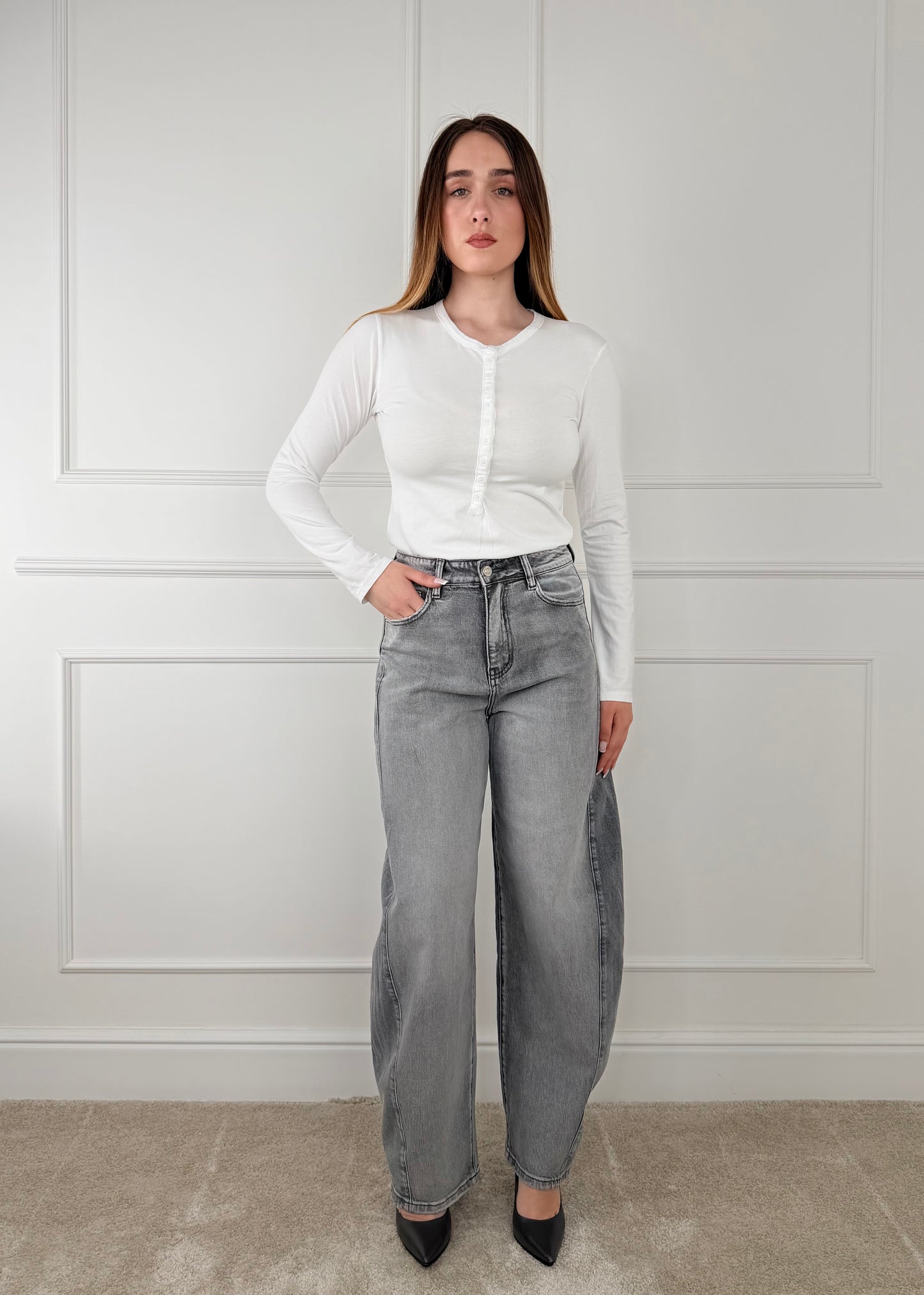 6192 - DENIM BARREL