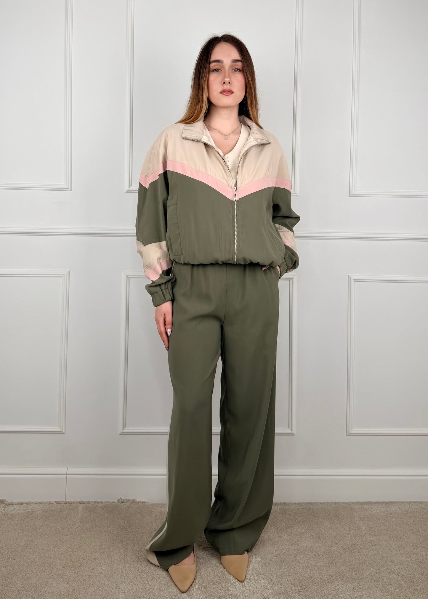 26B4568 - TENSIONE IN BOMBER IN CUPRO DI VISCOSA BIC