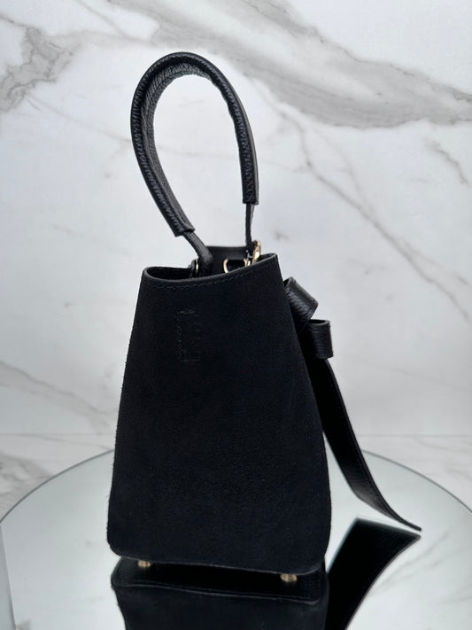 BRS47 - BORSA SECCHIELLO VERA PELLE