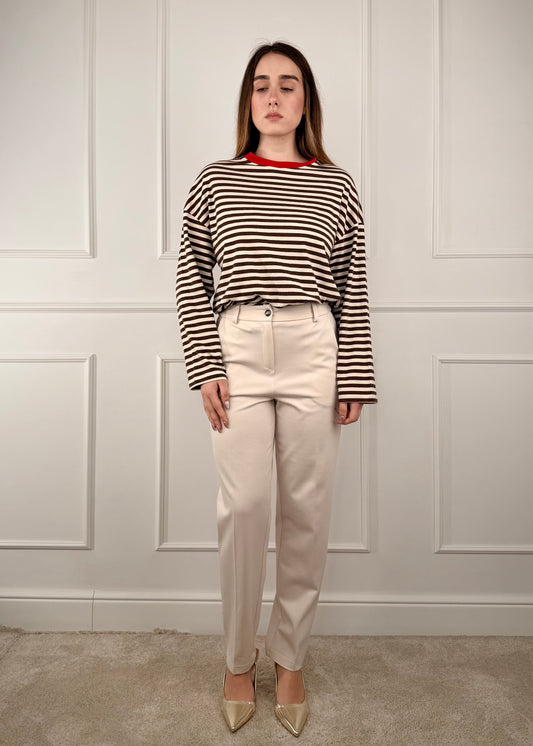 26P4441 - TENSIONE IN PANTALONE SIGARETTA PUNTO MILANO LEGGERO