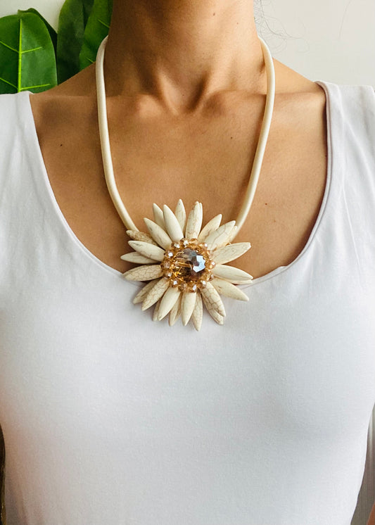 CLN • COLLANA PENDENTE FIORE