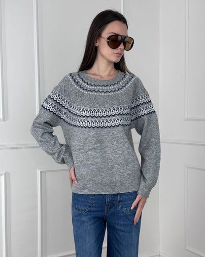 P1262 - MAGLIA MISTO LANA