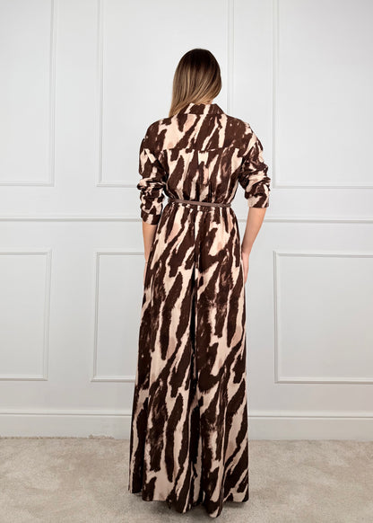 NC8339 - MY-D ABITO  ANIMALIER STRIATO